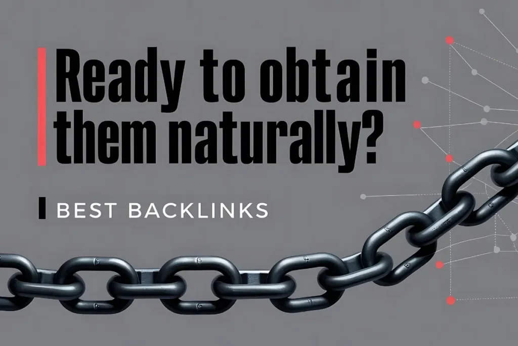 a chain with text overlay