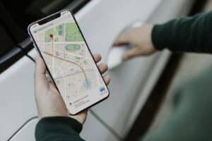 a customer looking at a list of local businesses that shows what is customized for google map seo