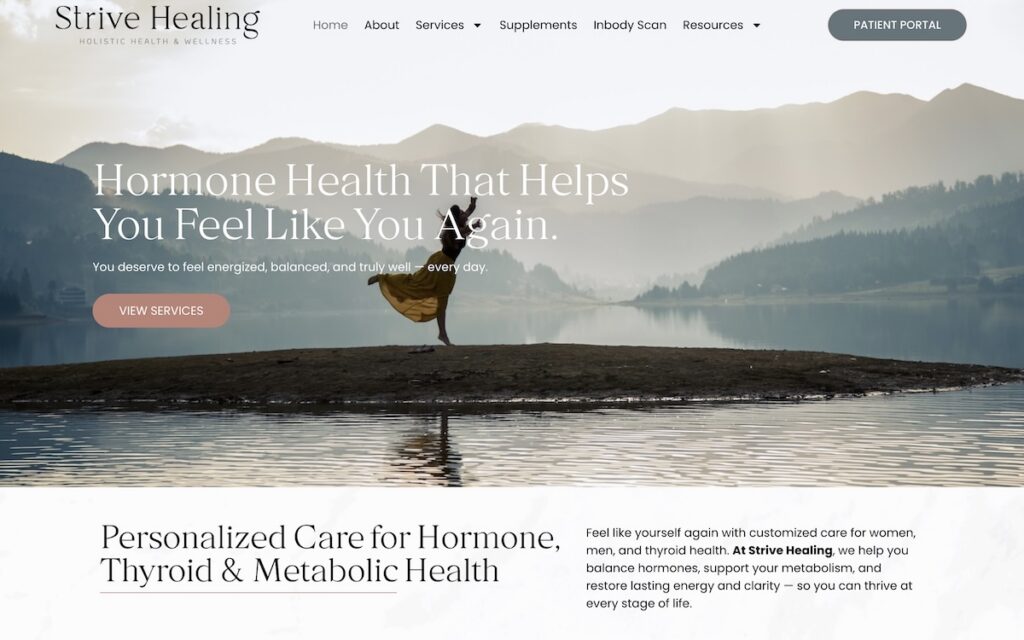 Hormone Wellness Website